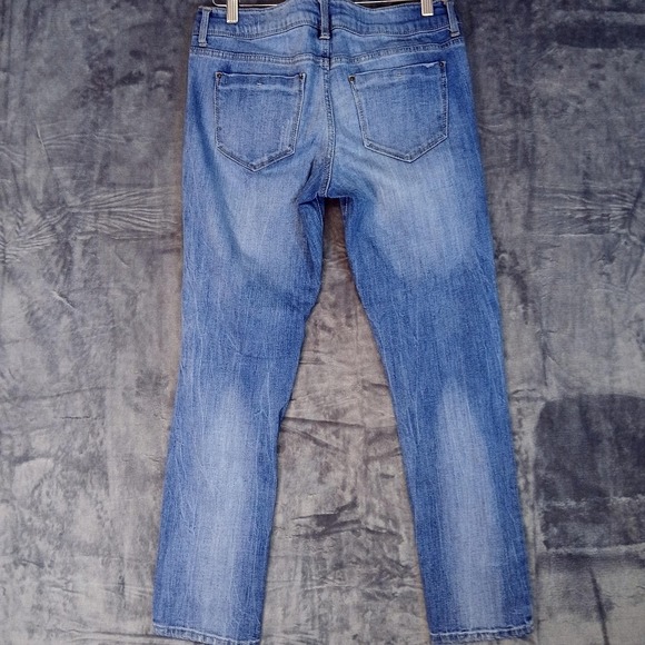 dELiA*s Jeans Womens Juniors 9S Blue Taylor Stretch Denim Skinny Mid Wash Ankle - Picture 9 of 9